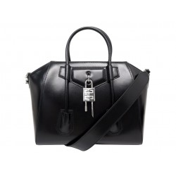 NEUF SAC A MAIN GIVENCHY ANTIGONA LOCK PM BB50Q5B00D EN CUIR NOIR HAND BAG 1750€