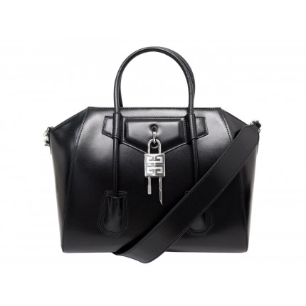 NEUF SAC A MAIN GIVENCHY ANTIGONA LOCK PM BB50Q5B00D EN CUIR NOIR HAND BAG 1750€