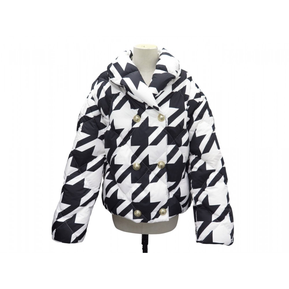 NEUF BLOUSON BALMAIN X NET A PORTER DOUDOUNE NOELIE 86677345 L 44 COAT NEW 3300€