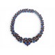 VINTAGE NEUF COLLIER YVES SAINT LAURENT GOOSSENS PIERRES MULTICOLORES NECKLACE
