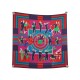 NEUF FOULARD HERMES ORIGINAL TROCADERO JAZZ BAND CARRE 70 EN SOIE SCARF NEW 440€
