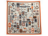foulard hermes carre en boucles carre 90 virginie