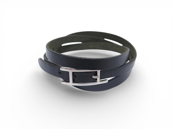 bracelet hermes behapi triple tour 20.8 cm en