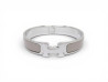 bracelet hermes clic h email marron glace
