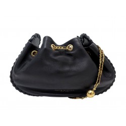 NEUF SAC A MAIN MARC JACOBS BUCKET BAG SWAY PARTY CUIR NOIR BANDOULIERE BAG 700€
