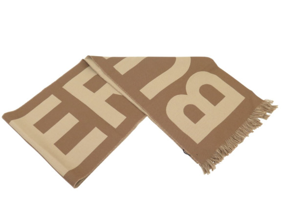 echarpe burberry logo 80571481 188x33 cm laine