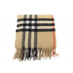 NEUF ECHARPE LARGE BURBERRY TARTAN CHECK 8085931 200 X 52CM CACHEMIRE SCARF 635€