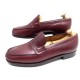 NEUF CHAUSSURES JM WESTON 180 7.5E 41.5 MOCASSINS CUIR BORDEAUX SHOES RED 575€