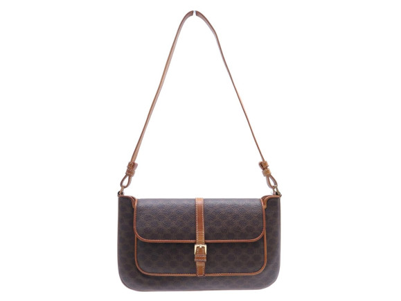 sac a main celine toile macadam porte epaule