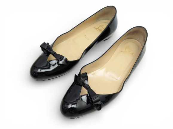 chaussures christian louboutin ballerines vinodo 39.5