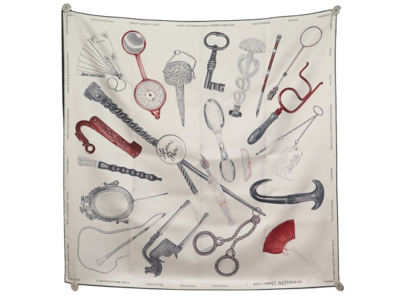 foulard hermes nous sommes inseparables h004149