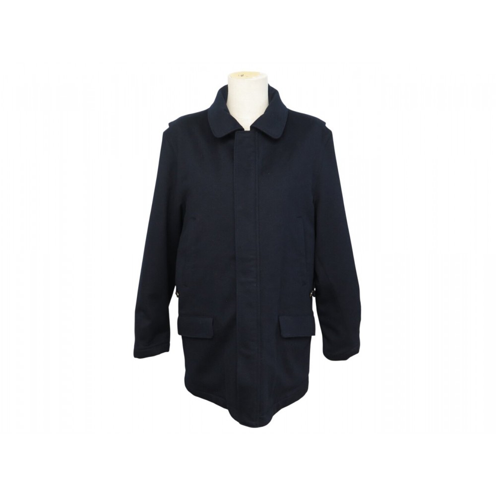 NEUF MANTEAU LONG LORO PIANA BLEU MARINE M 48 50 EN CACHEMIRE BLUE COAT 8200€