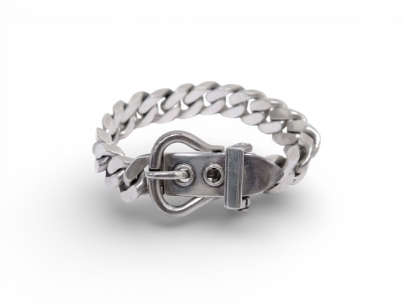 bracelet hermes sellier gourmette gaetan de percin en