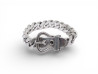 bracelet hermes sellier gourmette gaetan de percin en