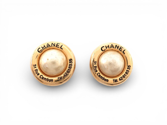  boucles d'oreilles chanel puces 31 rue cambon