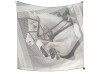 foulard hermes le saut h diatkine carre 90 cm en