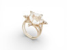  bague h. stern gravity 21a1q.50 t55 cristal