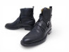 chaussures hermes finland bottines 42 en cuir noir a