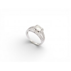 NEUF BAGUE MAUBOUSSIN CHANCE OF LOVE N5 DIAMANT 0.5CT T50 EN OR BLANC 18K 8050€