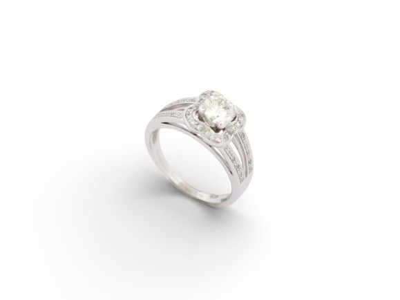 bague mauboussin chance of love n5 diamant 0.5ct