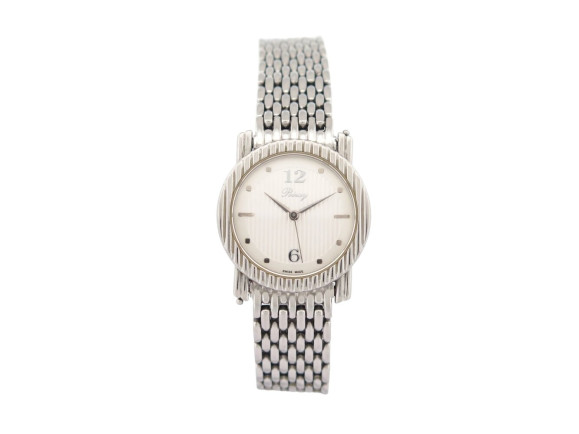 montre poiray ma seconde 316l 29mm acier palladie