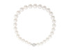 collier de 29 perles des mers du sud or gris