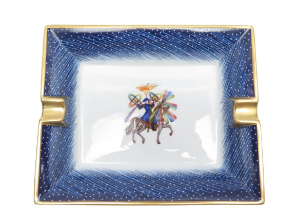 cendrier hermes feux d'artifice 150 ans 1987