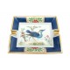 VINTAGE CENDRIER HERMES OISEAU ECHASSIER BLEU VIDE POCHE PORCELAINE ASHTRAY 645€