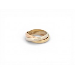 BAGUE CARTIER TRINITY PM 3 ORS 18K T45 PENDENTIF COLLIER CORDON PINKY RING 1730€