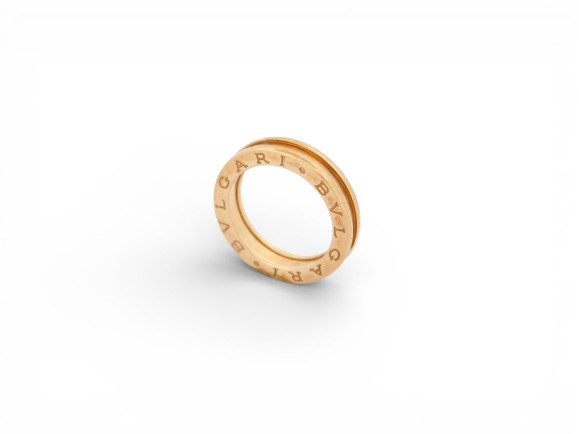 bague bulgari b.zero1 336003 t 54 en or jaune 18k