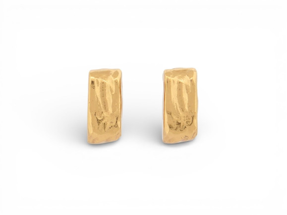 boucles d'oreilles christian dior lingots