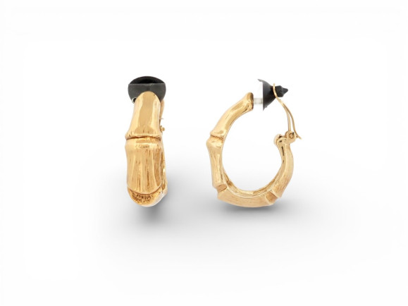  boucles d'oreilles yves saint laurent creoles