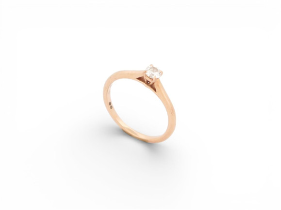 bague cartier solitaire crn4226655 t55 or rose