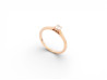bague cartier solitaire crn4226655 t55 or rose