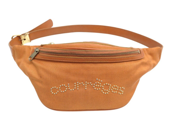  sac ceinture courreges bannane en velours