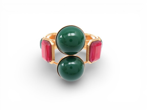 bracelet philippe ferrandis manchette cabochons