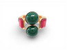 bracelet philippe ferrandis manchette cabochons