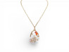 collier philippe ferrandis eroli fleurs pierres
