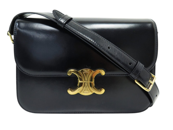 sac a main celine triomphe 187363 cuir veau brillant