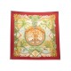 FOULARD HERMES ALOHA PAR BOURTHOUMIEUX CARRE 90 EN SOIE + BOITE SILK SCARF 580€
