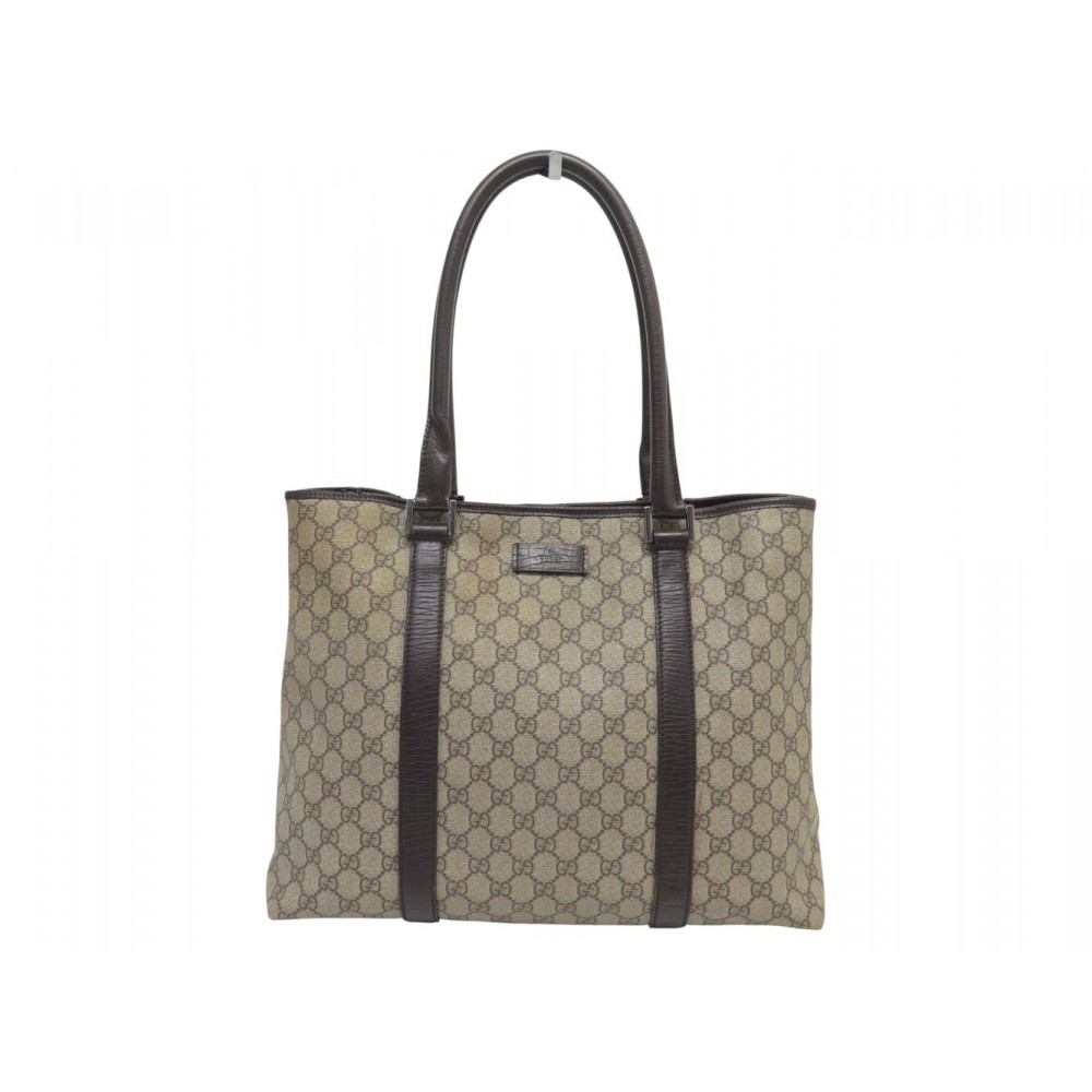 SAC A MAIN GUCCI 114288 GRAND CABAS TOILE MONOGRAMME GG SUPREME TOTE BAG 1590€