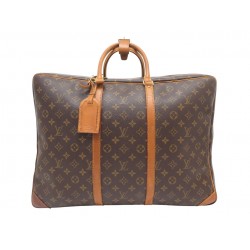 VINTAGE SAC VOYAGE LOUIS VUITTON SIRIUS 50 M41406 TOILE MONOGRAM SUITCASE 1950€