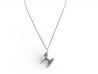 collier hermes panache h077298fb00 pendentif galop