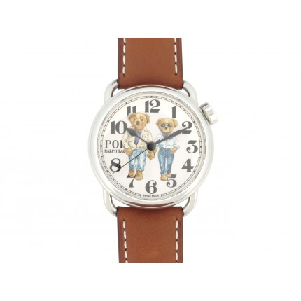NEUF MONTRE RALPH LAUREN 38 MM RALPH & RICKY BEACH POLO BEAR AUTOMATIQUE 1800€