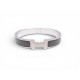 BRACELET HERMES CLIC H EMAIL EN MARRON GLACE H700001FP19GM 19 CM BANGLE 690€