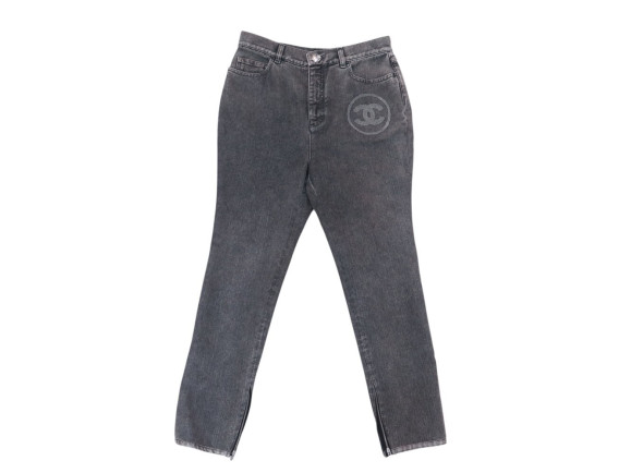  jean chanel pantalon denim logo cc p74150v65658 m