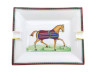 rare cendrier hermes vide poche cheval en porcelaine