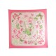 FOULARD HERMES FARANDOLE CATHY LATHAM CARRE 90 EN SOIE ROSE PINK SILK SCARF 350€