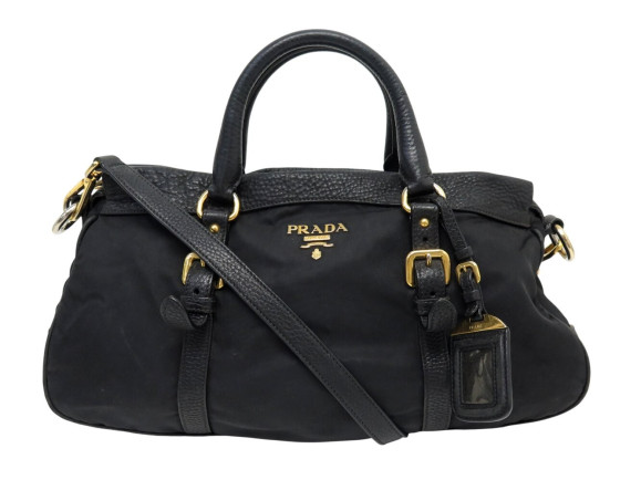 sac a main prada browling bn2032 cuir tessuto toile