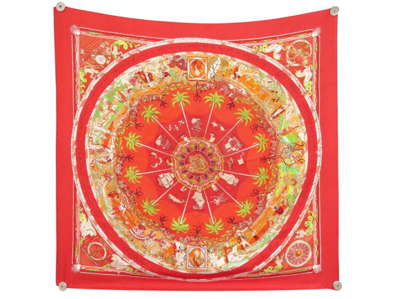 foulard hermes per astra ad astra carre 90 laroche en